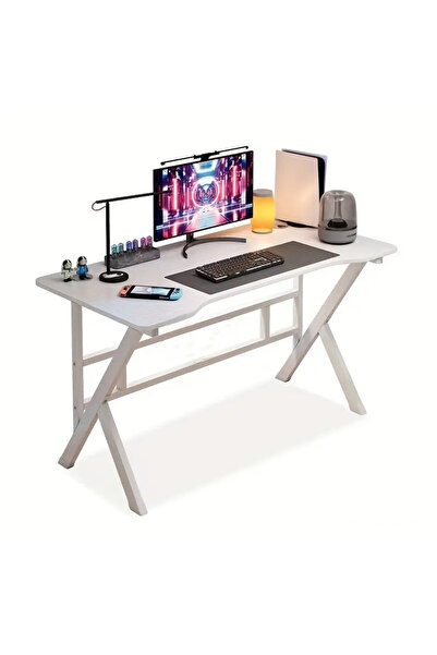 HotsUAE Gaming Desk Office Desk Computer Desk,for Home Bedroom upgraded version with 3-layer shelf