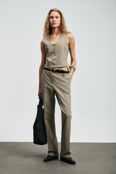 Lufian Camilla Women's Vest Mink