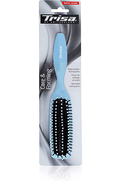 Trisa hairbrush care & forming - Swiss Made - With rounded Styling pins