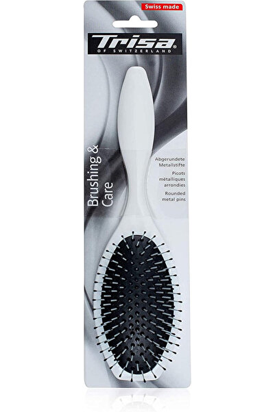 Trisa haribrush brushing & care swiss made rounded metal pins, assorted color