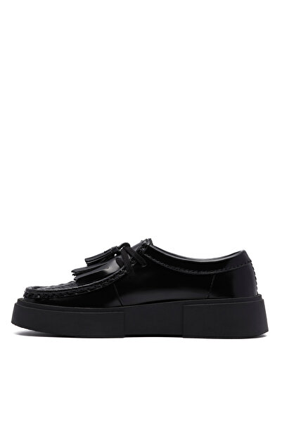 CLARKS Deri Siyah Kadın Loafer Torview W