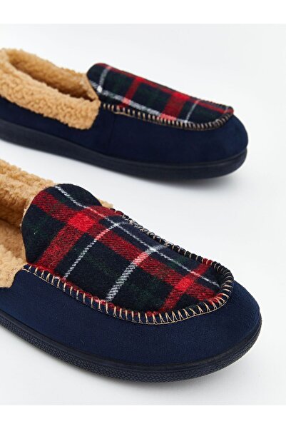 LC Waikiki Lcw Steps Men's House Shoes with Fur Inside