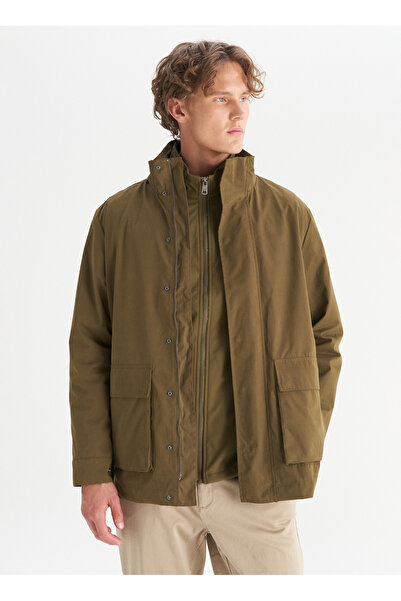 WRANGLER Khaki Men's Parka W2520422801 Khaki Parka