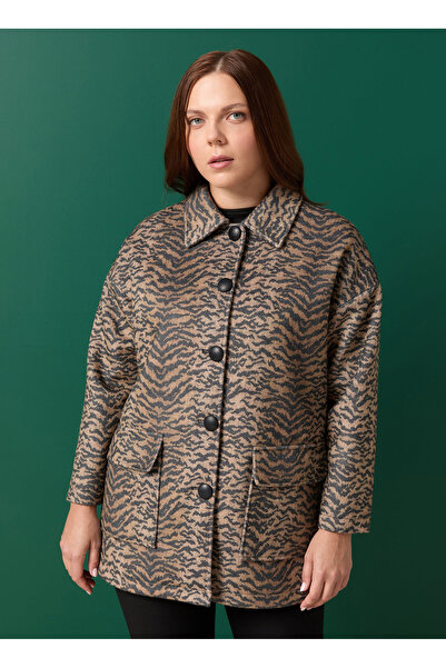 Selen Siyah Kadın Kaban 25KSL9523