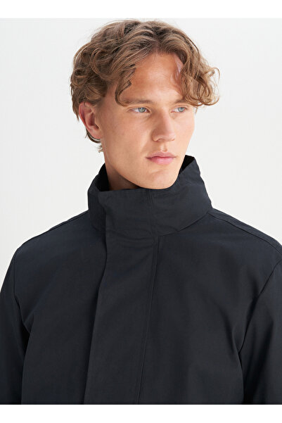 WRANGLER Black Men's Parka W2520422001 Black Parka