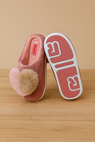 OEM Women's slippers, size 38-39, Pink/Beige