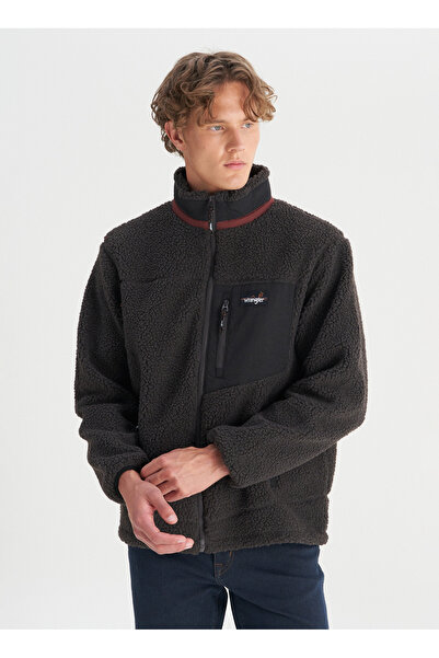 WRANGLER Ανδρικό Sweatshirt Ανθρακί W2520142003 Ανθρακί Sweatshirt