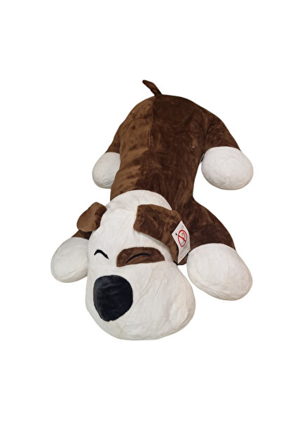 Krista Jucărie de pluș cățeluș maro și pernă cu pătură incluse