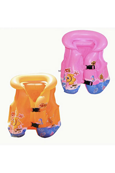 Krista Inflatable vest with print, pink M