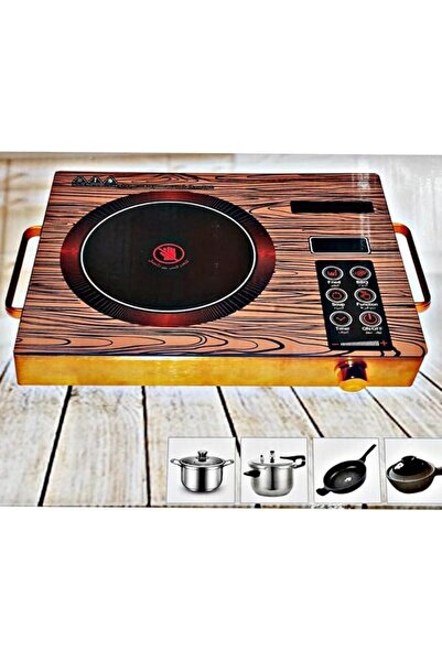 Generic طباخ سيراميك كهربائي من SPECTON Silver Crest، 4 موقد رقمي بالأشعة تحت...