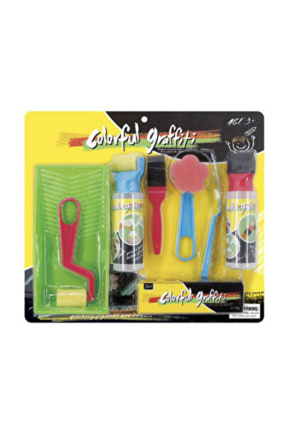 Krista Set de pictură graffiti colorat