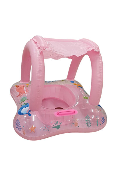 Krista Children's baby quilt with underpants and sunshade, Pink Ocean