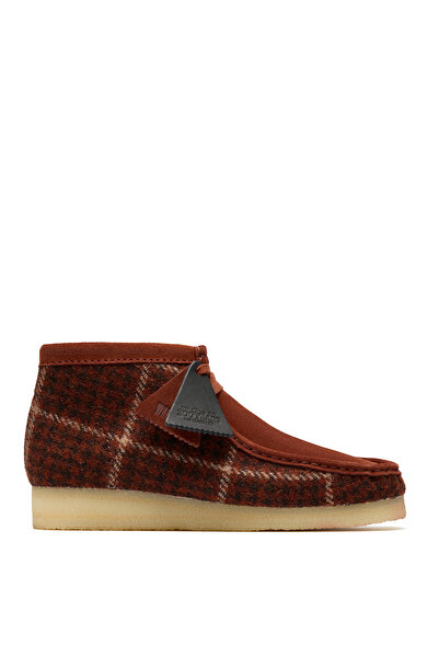 CLARKS Kızıl Kahve Erkek Bot Wallabee Boot