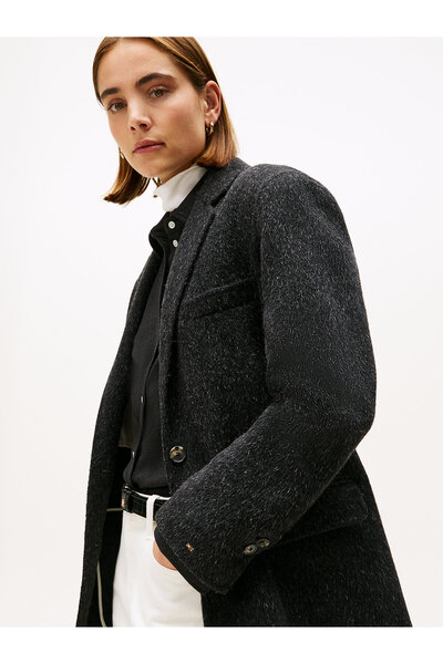 Tommy Hilfiger Wool Blend Oversized D Fit Blazer