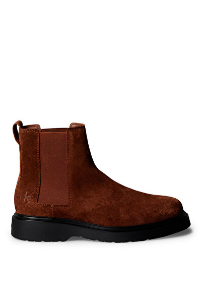 Calvin Klein Kahve Erkek Bot COMBAT ESS CHELSEA BOOT SU