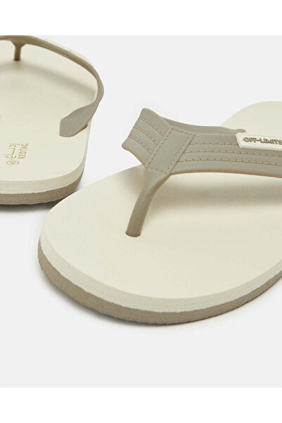 REDTAG Men Grey Plain Toe Post