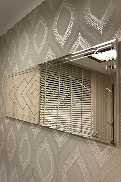 AYNACIZADE Baklava Desenli Dekoratif Duvar Aynası