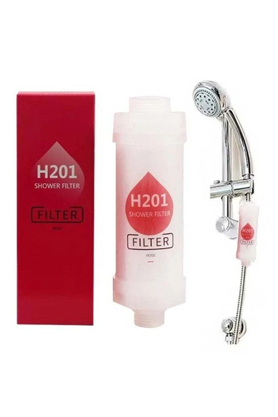 ZPLNOSIN فلتر دش منزلي، فلتر العلاج بالروائح بفيتامين سي، فلتر رأس دش برائحة الورد