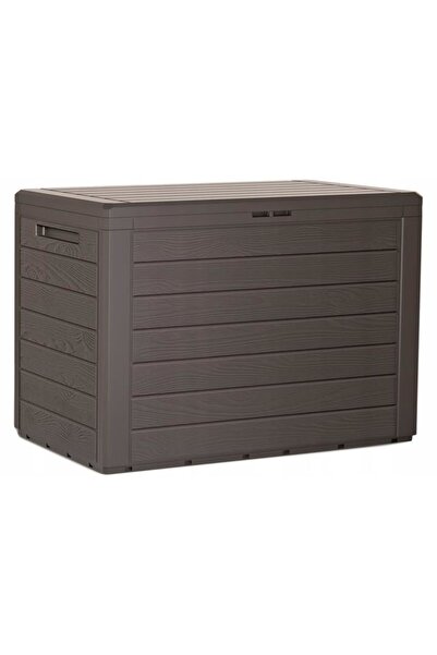 RATO Ladă de grădină, maro închis, 78x44x55 cm, Woodebox