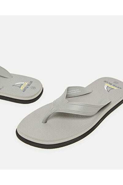 REDTAG Senior Boys Grey Flip Flop