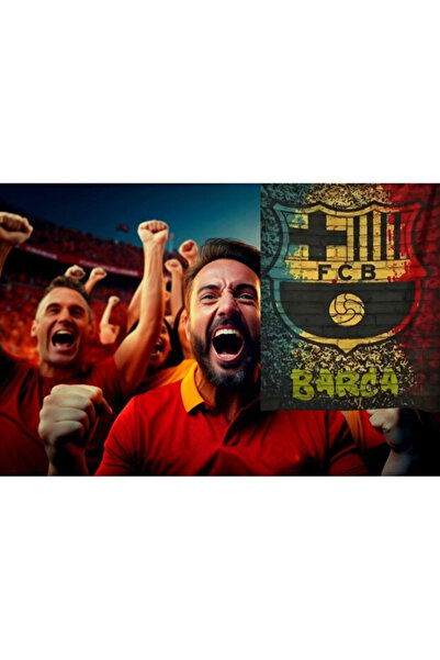 ALAYRA International Fleece Blanket with FC Barcelona Club Logo – Super Soft (200x150 cm)