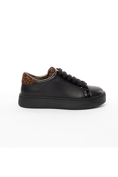 Greyder Boy's Black Genuine Leather Shoes 5K5Za59673