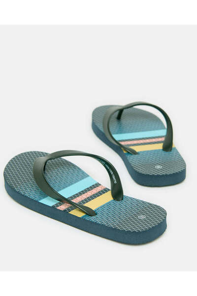REDTAG Senior Boys Multicolour Printed Flip Flop
