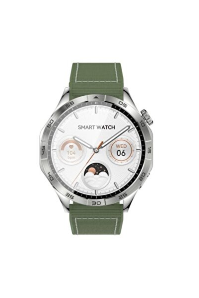 Xo Watch 4 - AMOLED Smartwatch with Bluetooth Call, Wireless Charging, Waterproof (Green)