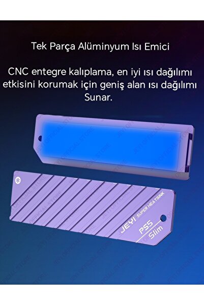 Global Ps5 Slim/pro Ssd Soğutucu Playstation 5 Slim/pro Nvme Için M.2 2280 Yüksek Performanslı