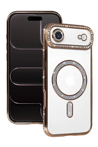 NewFace حافظة درندز آيفون 17 إير جوكي سيملي ماجنيتيسيف (91057) - ذهبي