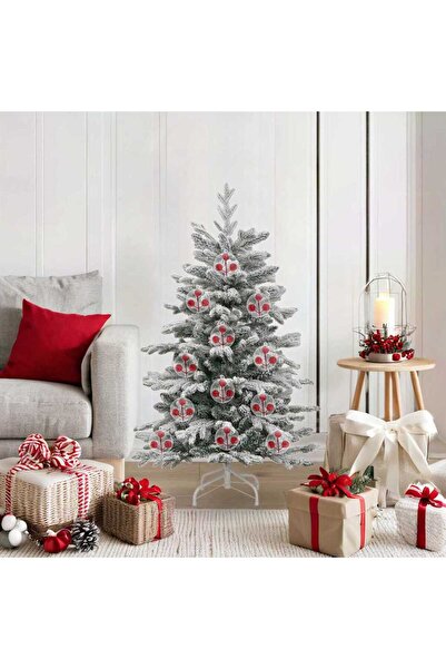 vidaxl Christmas Bauble Set 25 pcs Transparent Ø 10 cm Plastic