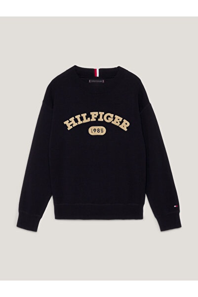 Tommy Hilfiger Boys Desert Sky Terry Knit Crew Neck Sweater