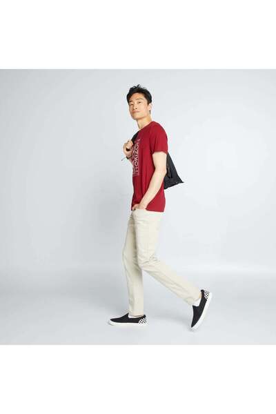 KİABİ بنطلون ضيق بخمسة جيوب - L32 MOON GRAY