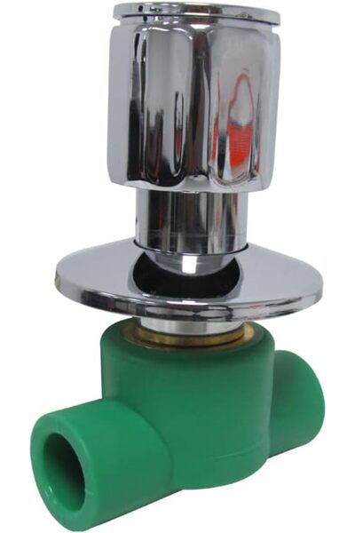 Raco أنابيب ووصلات PPR عالية الضغط للمياه الساخنة والباردة (25 مم، صمام مخفي)