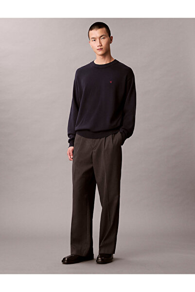 Calvin Klein Erkek Lacivert Kazak