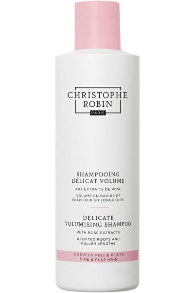 christophe robin Delicate Volumizing Shampoo with Rose Extracts - 250 ml