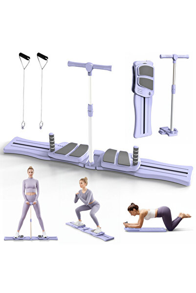 Sinyin Multi-Function Glute & Leg Trainer, Foldable Home Gym Equipment for Full-Body Workout