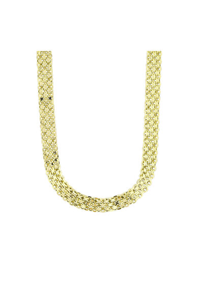 Jewellery Turk 14 Ayar 4'Lü Forse Bismark Kolye 3.50Gr/45Cm