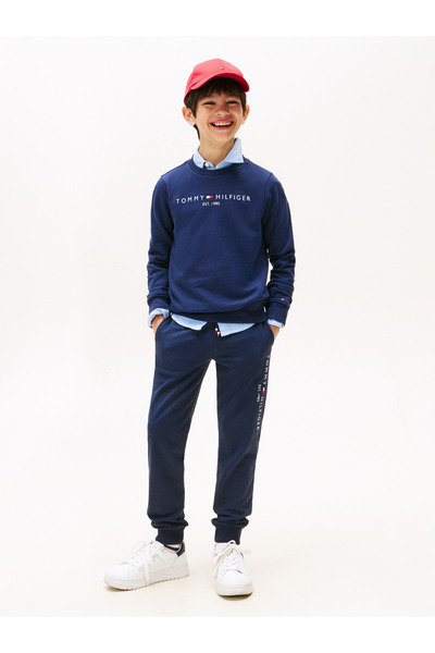 Tommy Hilfiger Kids Twilight Navy Regular Essential Sweatpants