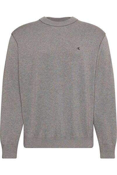 Calvin Klein Erkek Gri Kazaklar