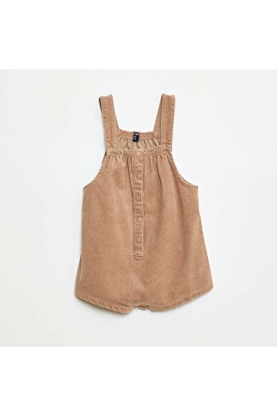 KİABİ Corduroy Overalls BROWN