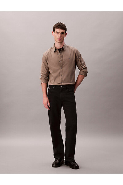 Calvin Klein Erkek Haki Gömlek