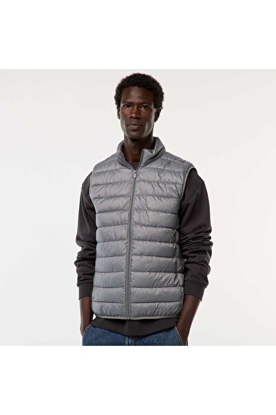 KİABİ Plain showerproof bodywarmer GREY