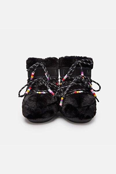 MOON BOOT Icon Low Faux Fur Beads Women's Boots 80D1409470