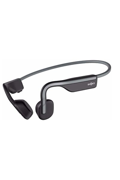 Shokz OpenMove Bluetooth Wireless Headphones With Mic, Bone Conduction Headset - Grey