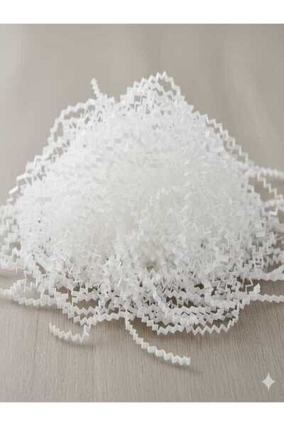 esila KAĞITÇILIK Dış Tic. Ltd. Şti. beyaz 50 Gr kırpık kağıt, Z Zigzag, Süs h...