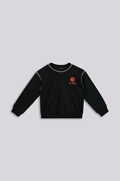 KID’N MATCH Bg Store Baby Boy Black Sweatshirt