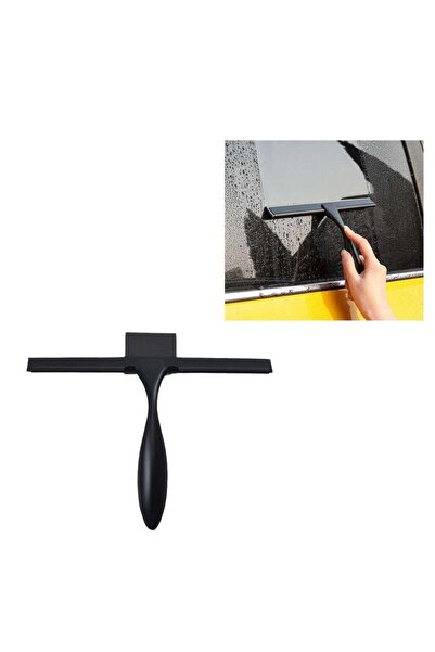 Generic مكشطة زجاج من الفولاذ المقاوم للصدأ، أداة تنظيف نوافذ المنزل والممسحة، شفرة تنظيف المرآة للأسطح