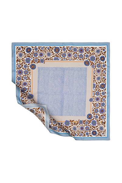 ipekevi Μεταξωτό μαντήλι Baby Blue Mirror Tivil