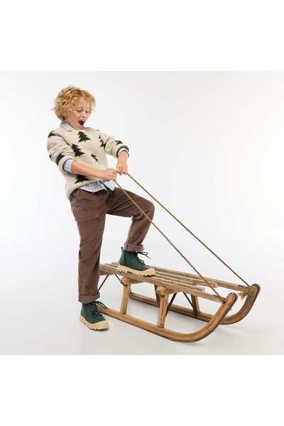 KİABİ بنطلون مخملي بني